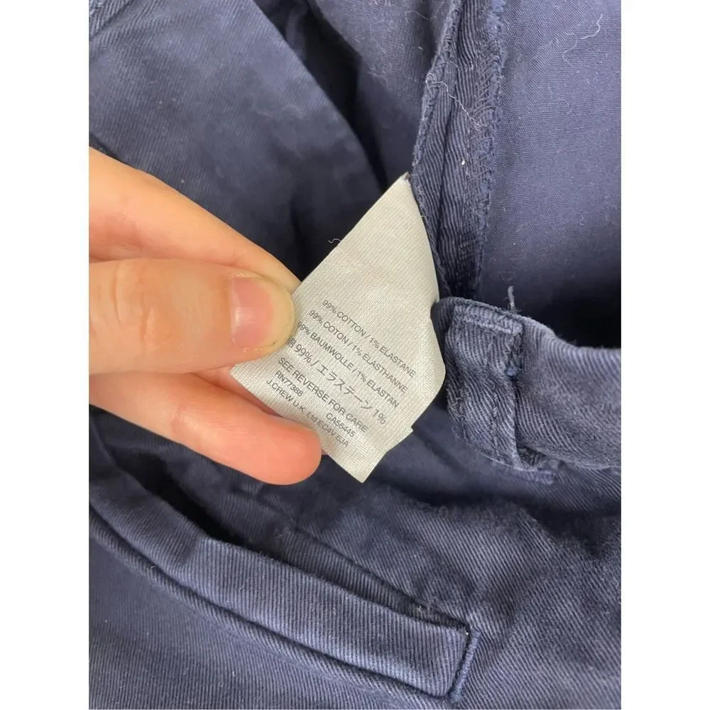 J. Crew Cameron Navy Blue Work Pant Size 4
